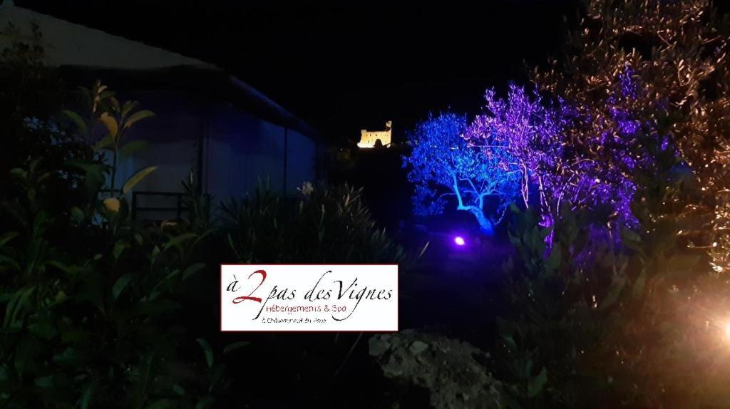 A 2 Pas Des Vignes, Hebergements Et Spa, Maison Numero 6, A Chateauneuf Du Pape Exterior photo
